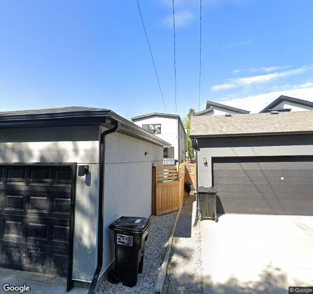 Street view of 11435 123 Street NW, Edmonton