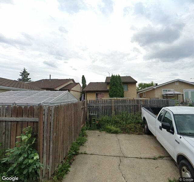 Street view of 4339 38 Street NW, Edmonton