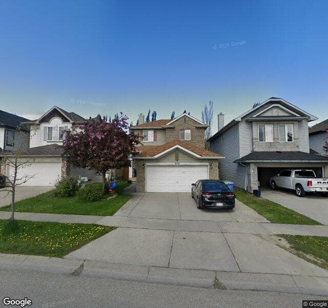Street view of 152 Cranston Drive SE, Calgary