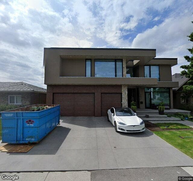 Street view of 2027 Briar Crescent NW, Calgary