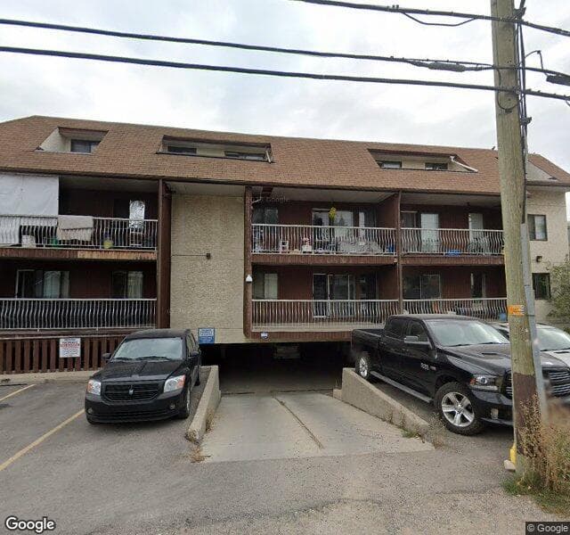 Street view of 301-1113 37 Street SW, Calgary