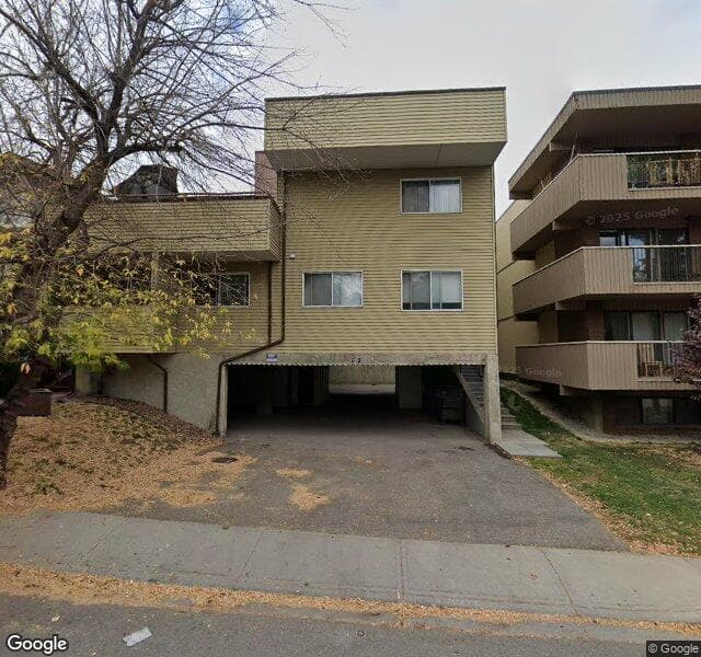 Street view of 204-2421 16 Street SW, Calgary