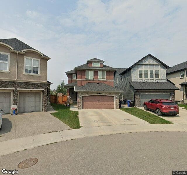 Street view of 91 Cranford Green SE, Calgary