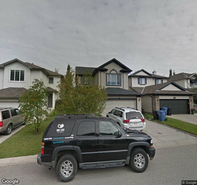 Street view of 184 Tuscany Meadows Close NW, Calgary