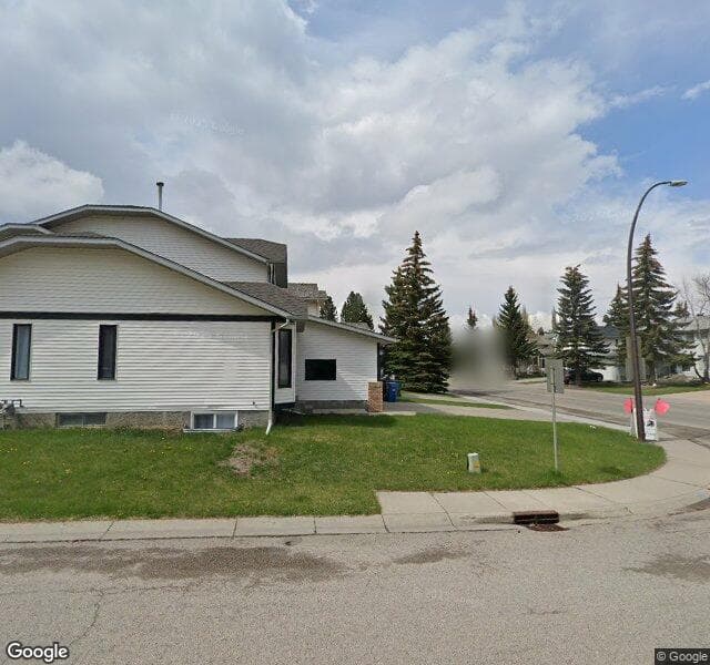 Street view of 115 Hawkstone Drive NW, Calgary