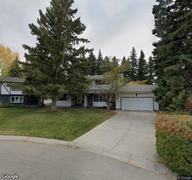 Street view of 6712 Lachine Court SW, Calgary