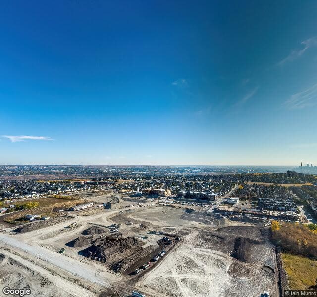 Street view of 308-8235 8 Avenue SW, Calgary