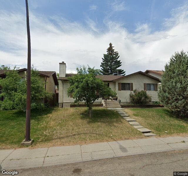 Street view of 51 Templeson Way NE, Calgary