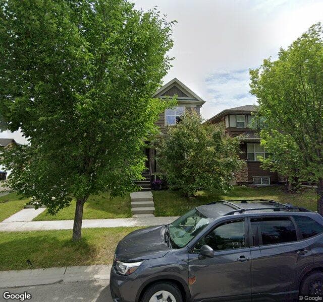 Street view of 346 Chaparral Valley Drive SE, Calgary