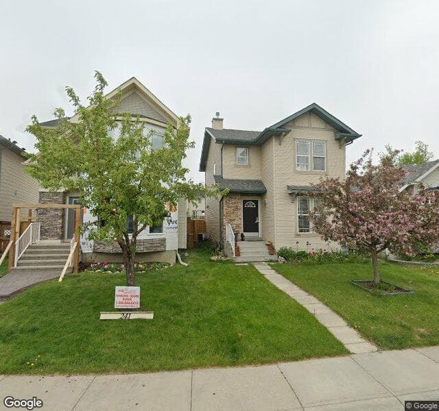 Street view of 245 Cramond Close SE, Calgary