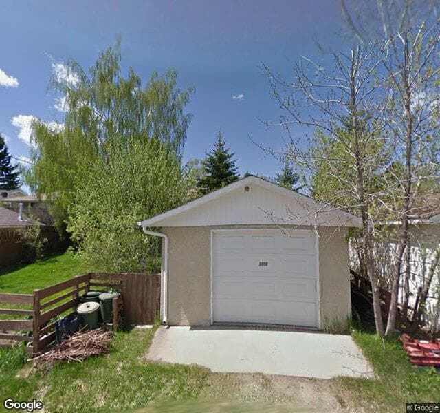 Street view of 3316 44 Street SW, Calgary