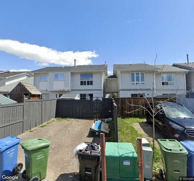 Street view of 6662 Temple Drive NE, Calgary