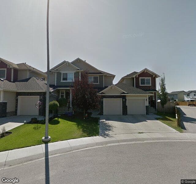 Street view of 42 Cranwell Common SE, Calgary