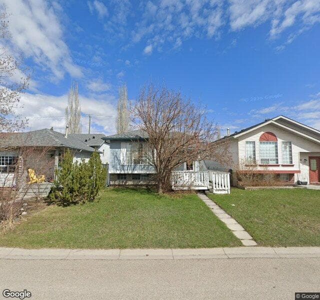 Street view of 32 Coverdale Road NE, Calgary