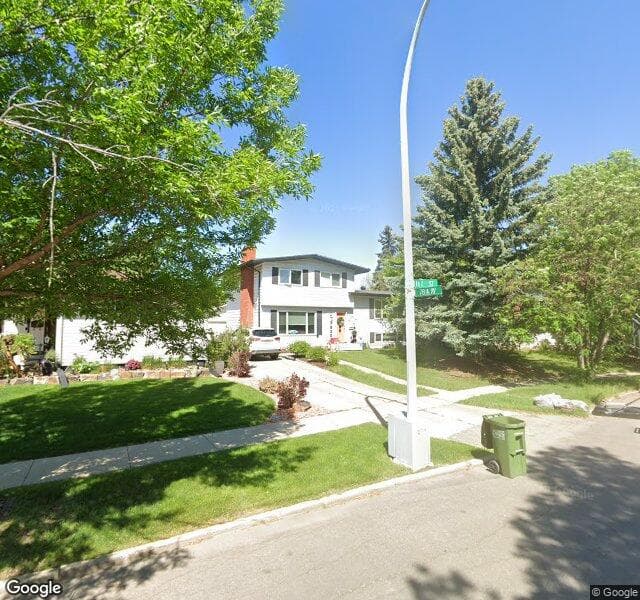 Street view of 7820 162 Street NW, Edmonton