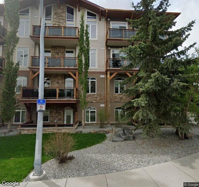 Street view of 403-4440 14 Street NW, Calgary