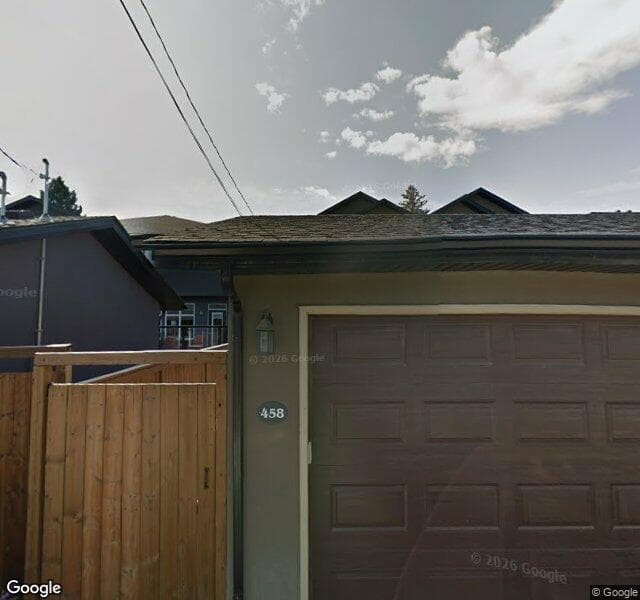 Street view of 458 23 Avenue NE, Calgary