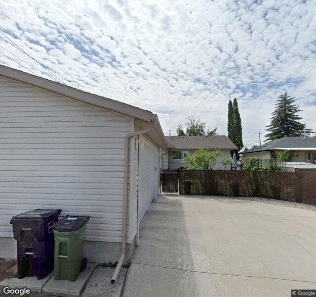 Street view of 10665 St Gabriel School Road NW, Edmonton