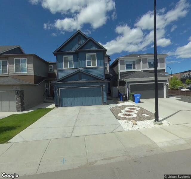 Street view of 267 Seton Road SE, Calgary
