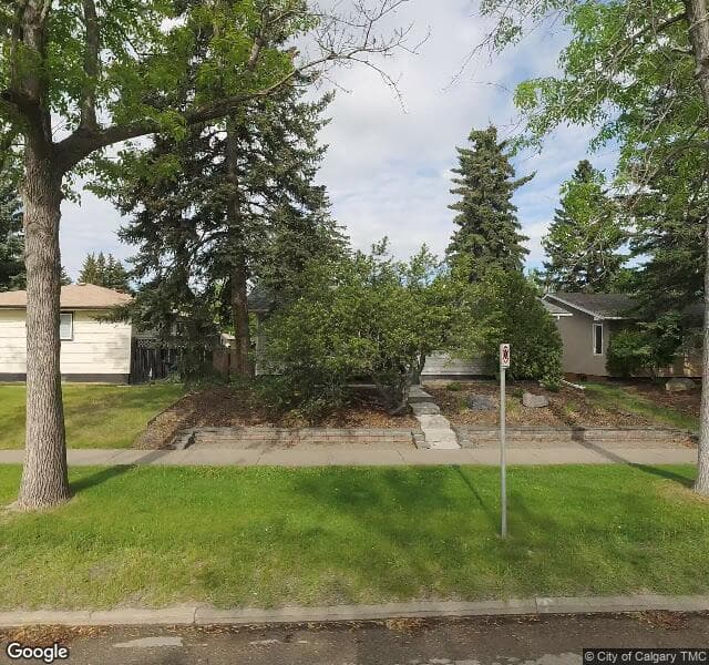 Street view of 9215 Fairmount Drive SE, Calgary