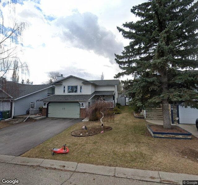 Street view of 120 Deersaxon Circle SE, Calgary