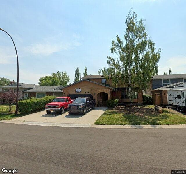 Street view of 339 Woodside Bay SW, Calgary