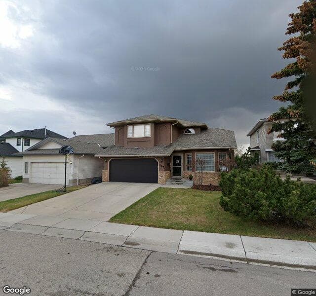 Street view of 107 Hawkmount Close NW, Calgary