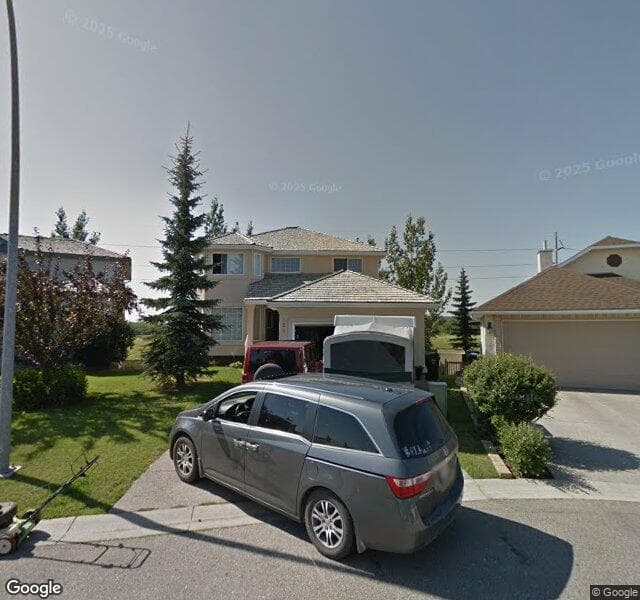 Street view of 458 Sierra Madre Court SW, Calgary