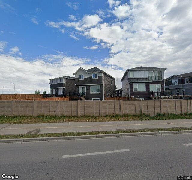 Street view of 116 Savanna Lane NE, Calgary