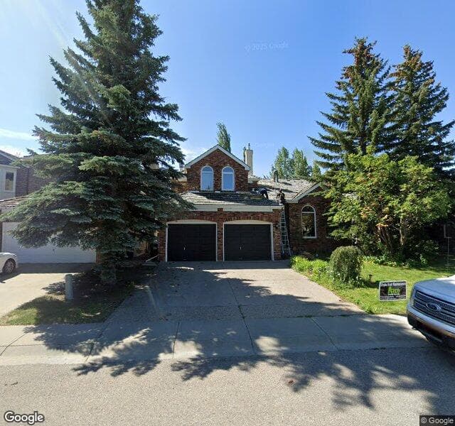 Street view of 6963 Christie Estate Boulevard SW, Calgary
