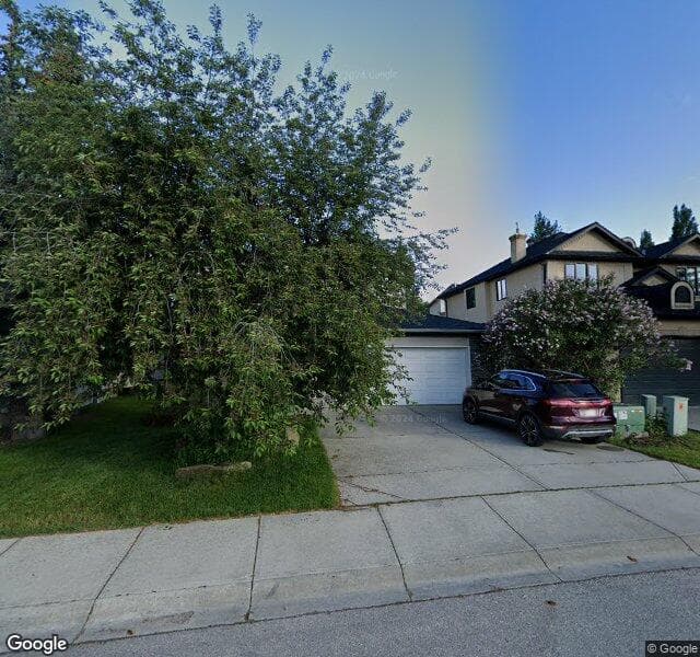 Street view of 512 Sienna Park Drive SW, Calgary
