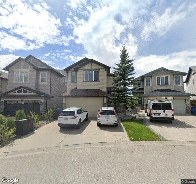 Street view of 154 Chapalina Terrace SE, Calgary