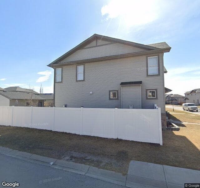 Street view of 51 Skyview Springs Gardens NE, Calgary