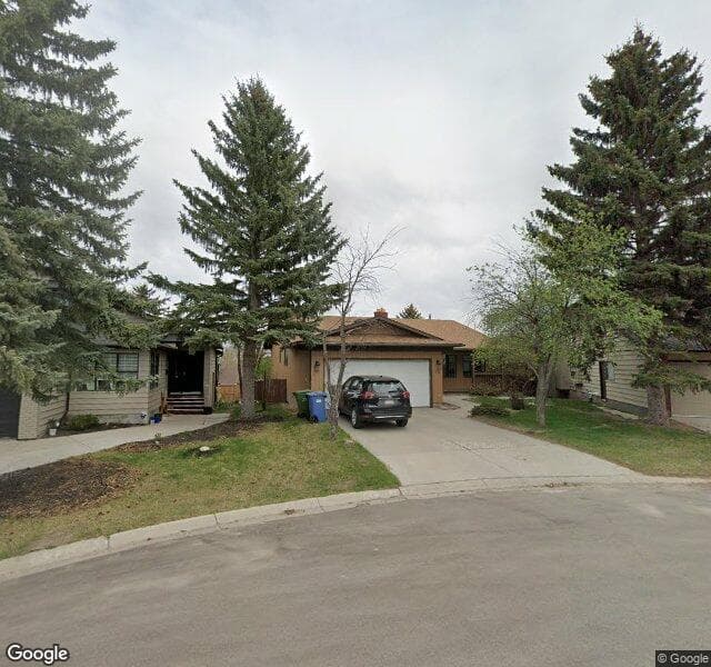 Street view of 72 Bermondsey Way NW, Calgary