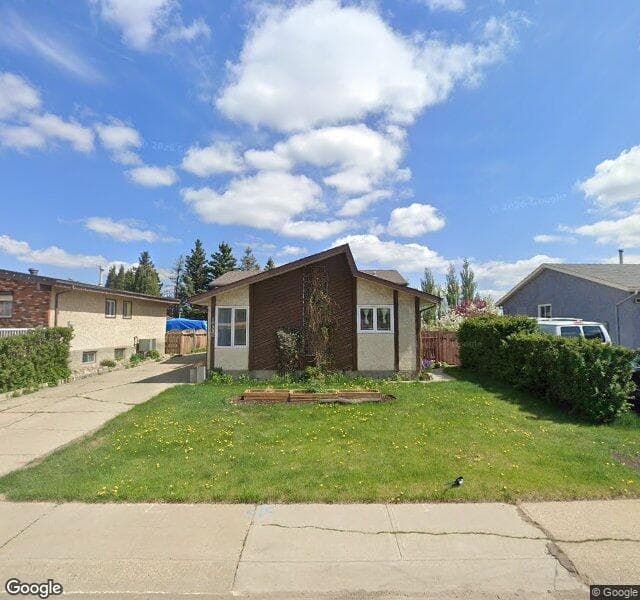 Street view of 16551 113 Street NW, Edmonton