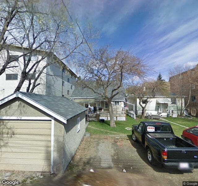 Street view of 729 2 Avenue NW, Calgary