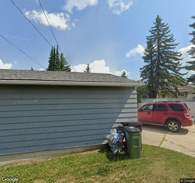 Street view of 4216 120 Street NW, Edmonton