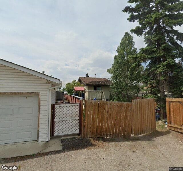 Street view of 6121 Maddock Drive NE, Calgary