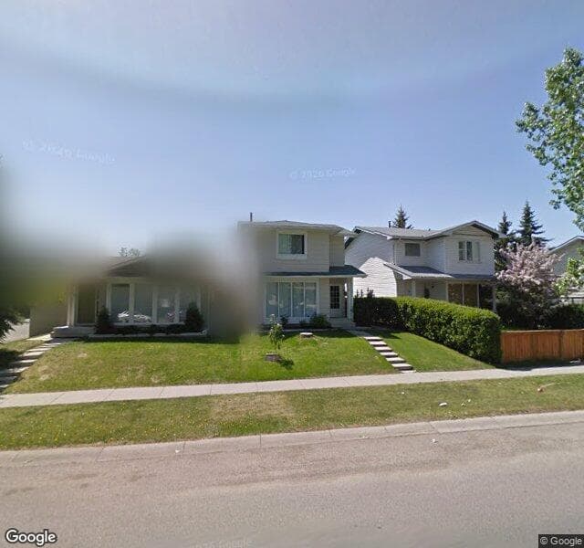 Street view of 93 Sunbank Way SE, Calgary