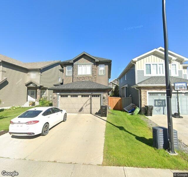 Street view of 3306 W Court NW, Edmonton