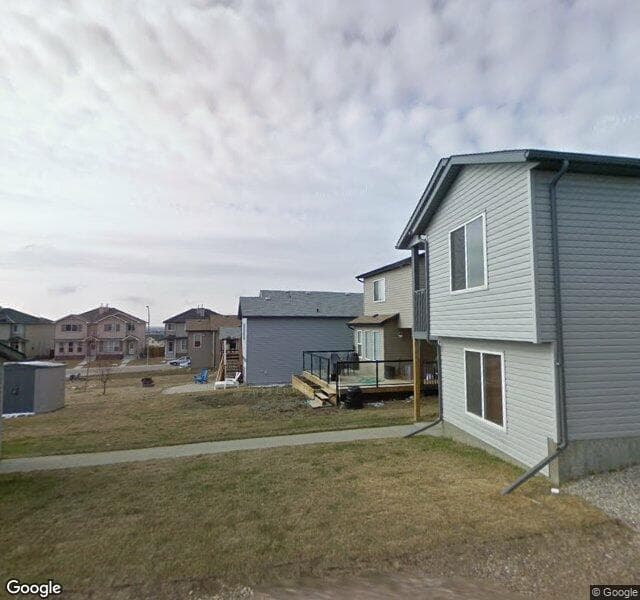 Street view of 216 Covemeadow Close NE, Calgary