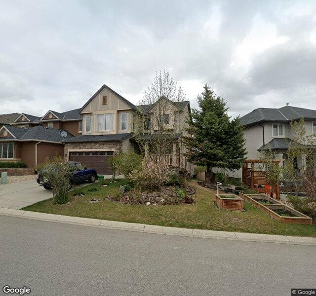 Street view of 582 Evergreen Circle SW, Calgary