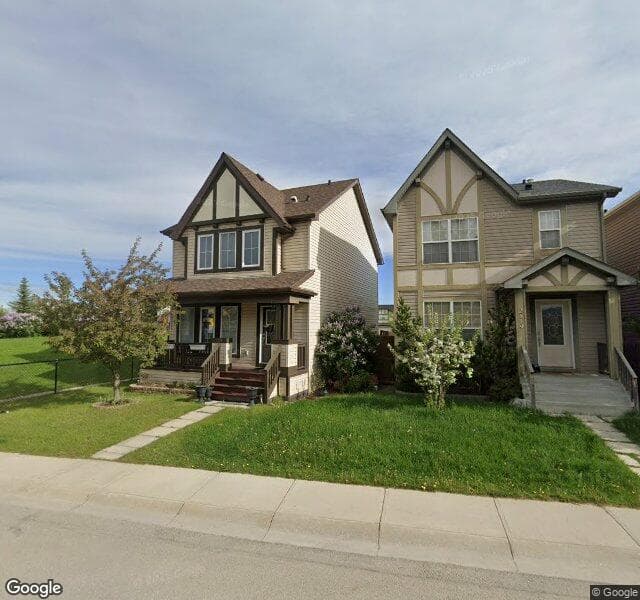Street view of 2121 New Brighton Gardens SE, Calgary