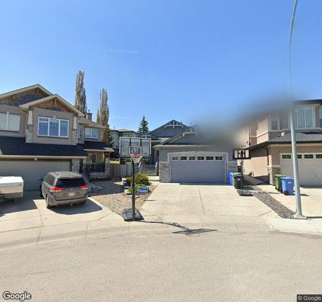 Street view of 25 Panamount Green NW, Calgary