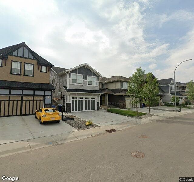 Street view of 134 Masters Common SE, Calgary