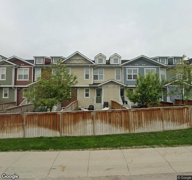 Street view of 408 Cranford Mews SE, Calgary
