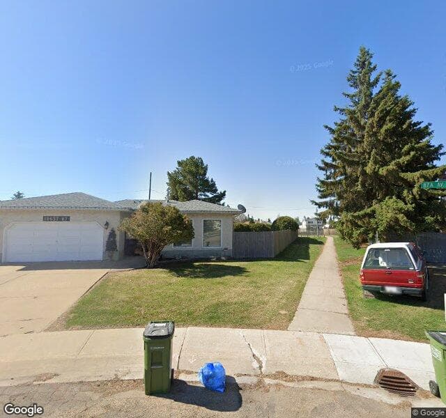 Street view of 18637 87A Avenue NW, Edmonton
