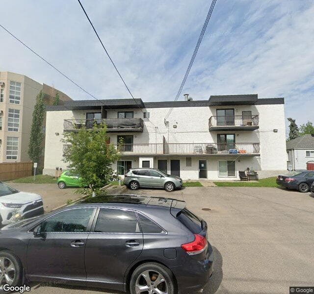 Street view of 201-10917 109 Street NW, Edmonton