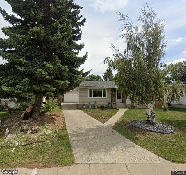 Street view of 15011 114 Street NW, Edmonton