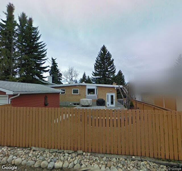 Street view of 4532 41 Street NW, Calgary